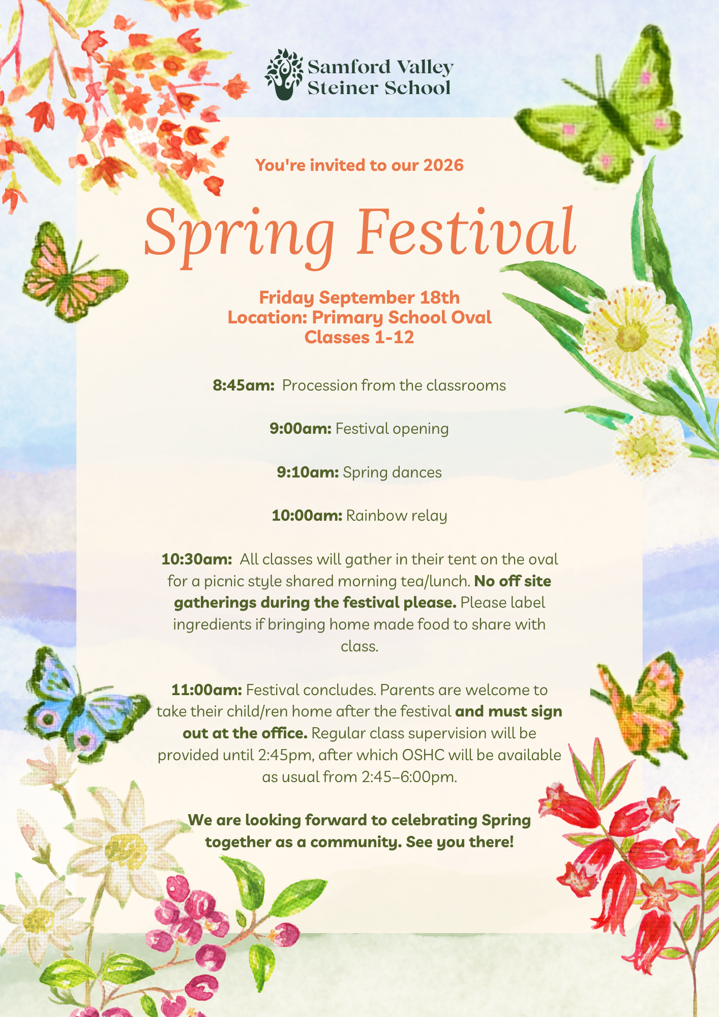 2026 Spring Festivals