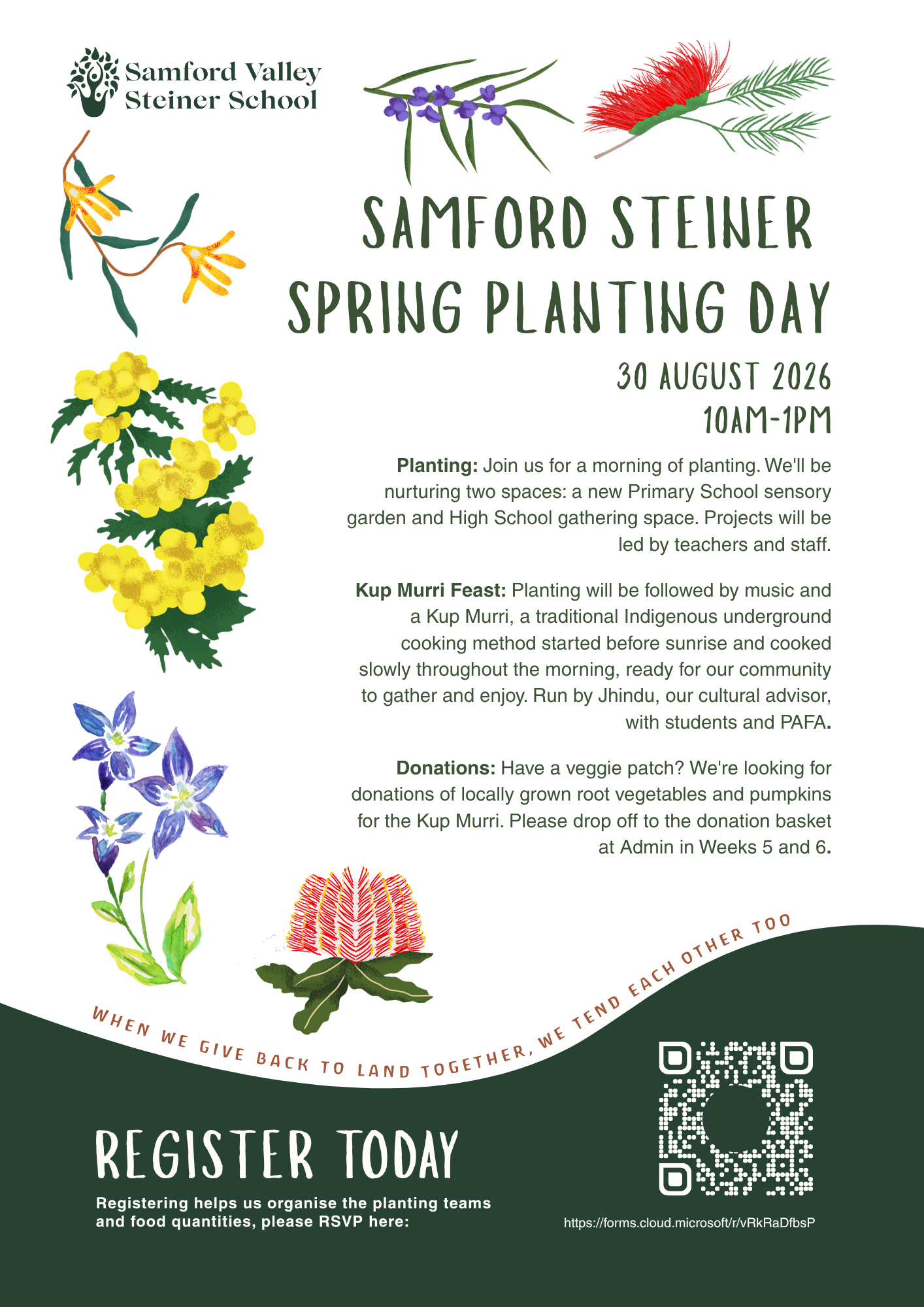 Samford Steiner Planting Day and Feast
